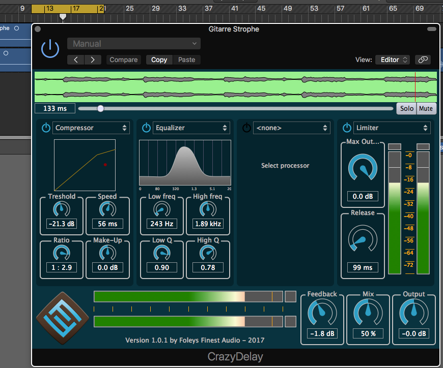 CrazyDelay Screenshot